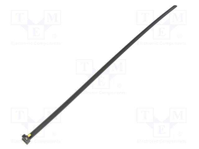 Cable tie; L: 426mm; W: 8mm; polyamide; 785N; black; Ømax: 105mm