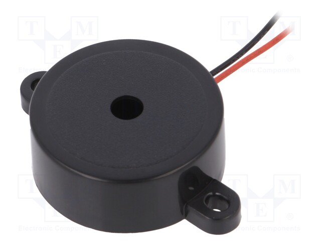 Sound transducer: piezo; with built-in generator; 30mA; Ø: 42mm