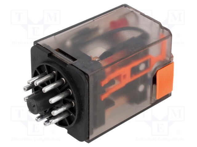 Relay: electromagnetic; 3PDT; Ucoil: 24VDC; 10A/250VAC; 10A/30VDC