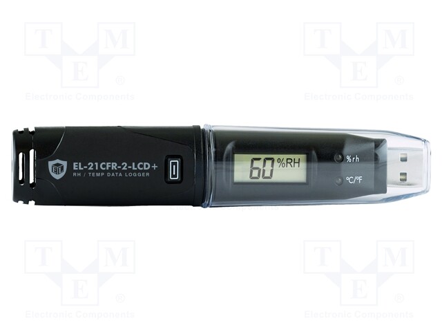 Data logger; temperature,humidity; ±0,5°C; ±2.05%; Temp: -35÷80°C