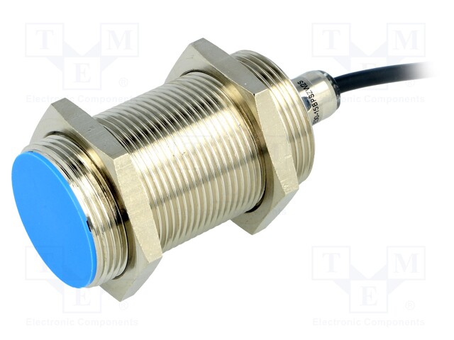 Sensor: inductive; Output conf: PNP / NO; 0÷15mm; 10÷30VDC; M30