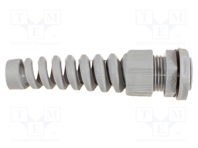 Cable gland; with strain relief; NPT3/4"; IP66,IP68; dark grey