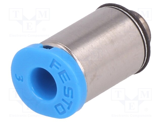 Push-in fitting; threaded,straight; M5; outside; -0.95÷6bar