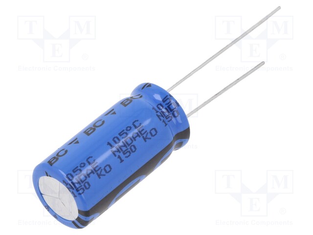 Capacitor: electrolytic; 470uF; 63VDC; Ø12.5x25mm; Pitch: 5mm; ±20%