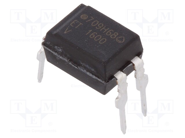 Optocoupler; THT; Channels: 1; Out: transistor; Uinsul: 5.3kV; DIP4