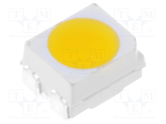 LED; SMD; 3528,PLCC4; white warm; 2700÷3600mcd; 120°; 50mA; 3÷3.8V