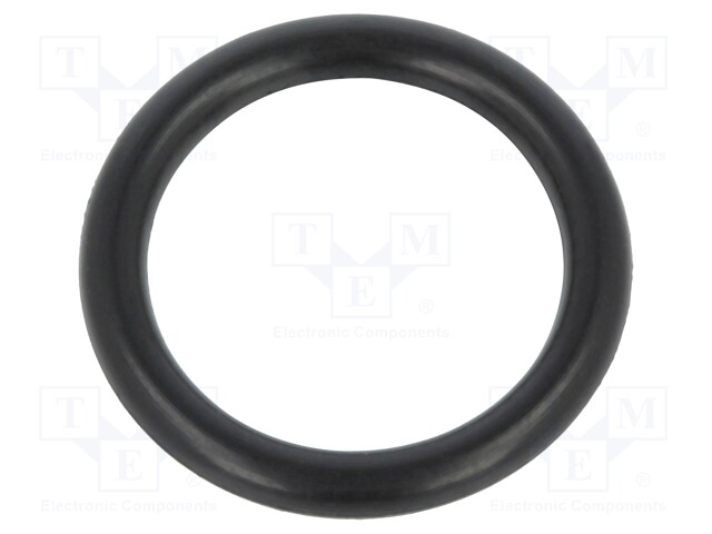 O-ring gasket; NBR; D: 2mm; Øint: 12mm; black; -30÷100°C