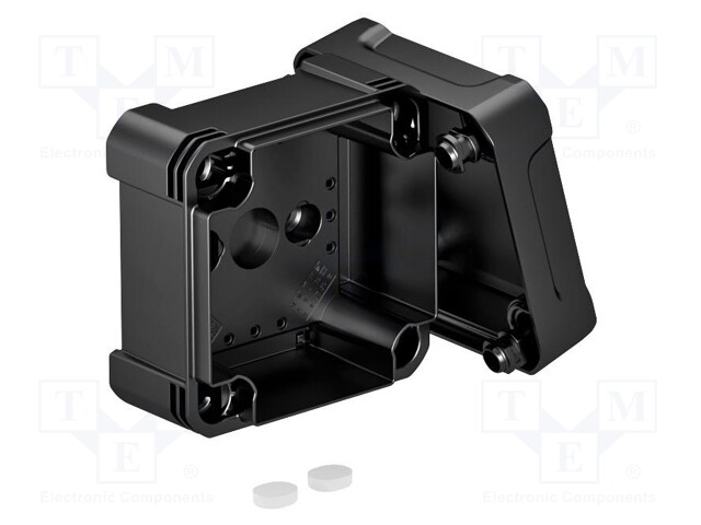 Enclosure: junction box; X: 114mm; Y: 114mm; Z: 60mm; polycarbonate