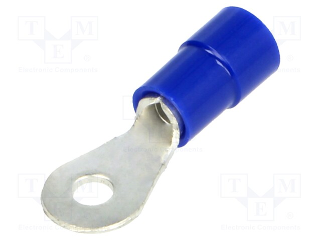 Ring terminal; M3; Ø: 3.2mm; 1.5÷2.5mm2; crimped; for cable; tinned