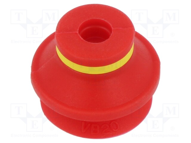 Suction cup; 22mm; 2.7cm3; Suction cup: silicone