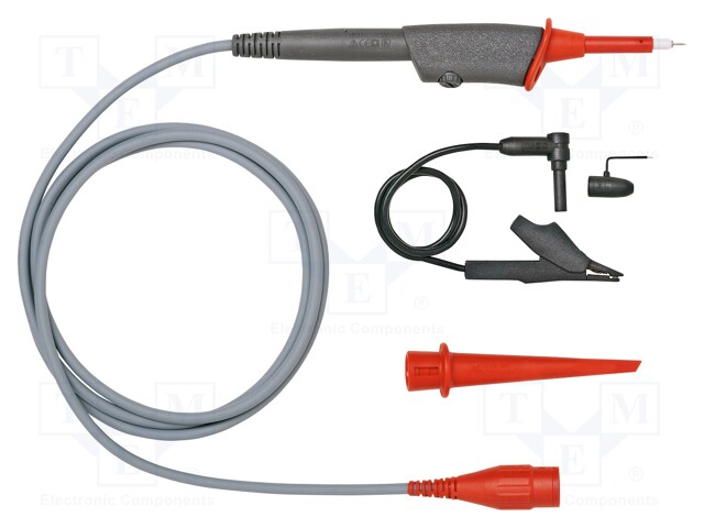 Probe: for oscilloscope; 500MHz(10: 1); 1.2m; BNC plug,test probe