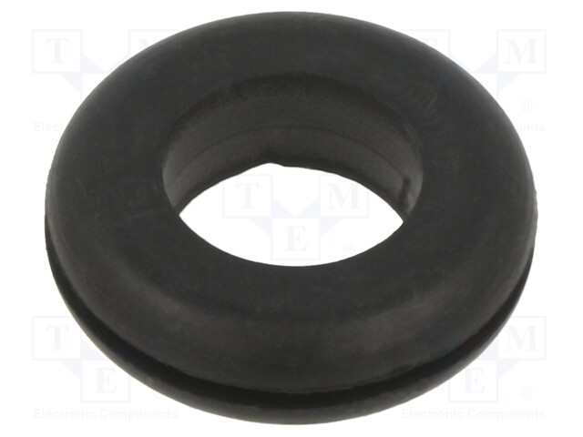 Grommet; Ømount.hole: 20.62mm; Øhole: 14.27mm; rubber