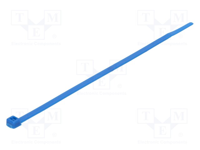 Cable tie; L: 150mm; W: 4.7mm; E/TFE; 133.3N; blue; Ømax: 36mm