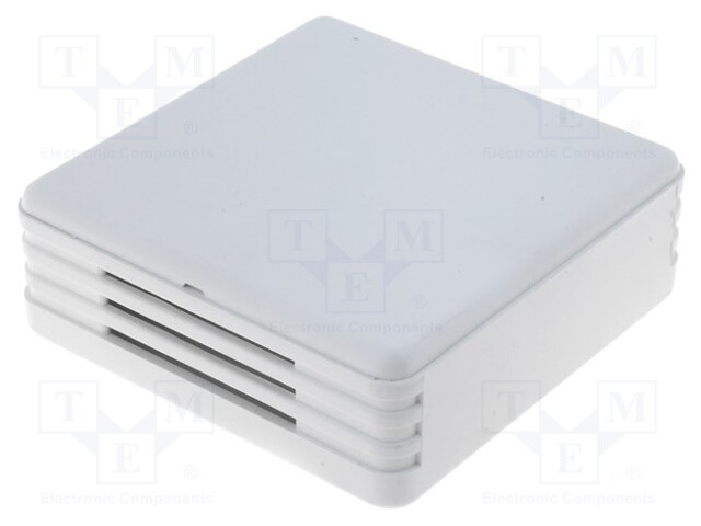 Enclosure: for alarms; X: 71mm; Y: 71mm; Z: 27mm; ABS; white