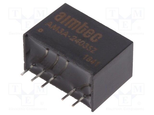 Converter: DC/DC; 3W; Uin: 9÷36V; 3.3VDC; Iout: 700mA; SIP6; 3.85g