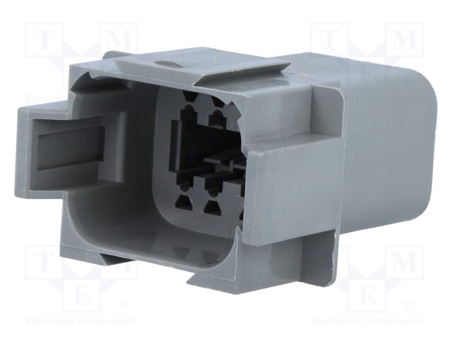 Connector: wire-wire; AT; plug; male; PIN: 8; IP67; Locking: latch