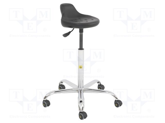 Stool; ESD; Seat dim: 330x230mm; 430÷560mm; EN 61340-5-1; 7.35kg