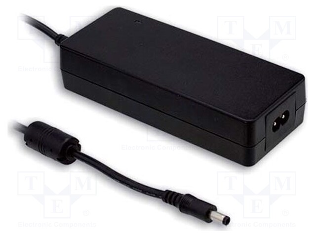 Power supply: switched-mode; 24VDC; 3.75A; Out: 5,5/2,5; 90W; 90%