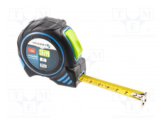 Measuring tape; L: 3m; Width: 16mm; Class: II