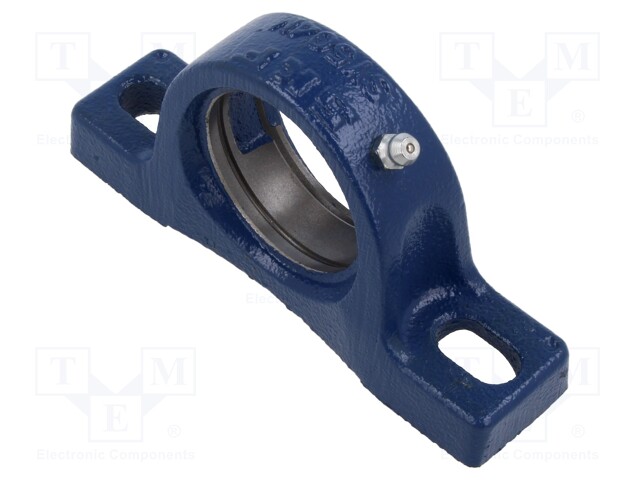 Bearing housing; with plummer block; cast iron; 47mm