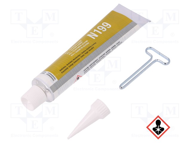 Silicone encapsulating compound; colourless; 90ml; paste