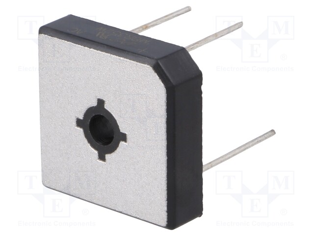 Single-phase bridge rectifier; Urmax: 200V; If: 35A; Ifsm: 400A