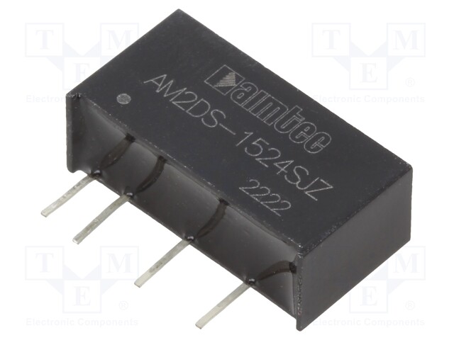 Converter: DC/DC; 2W; Uin: 13.5÷16.5V; Uout: 24VDC; SIP7; 2.4g