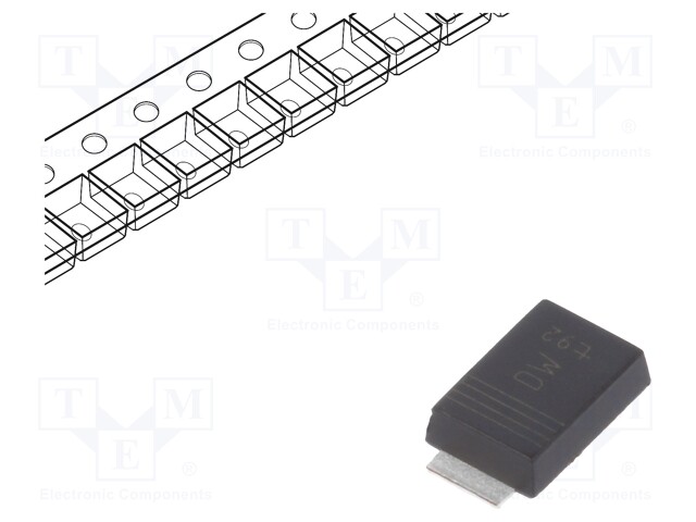 Diode: Schottky rectifying; SMD; 40V; 4.2A; 14ns; SOD128,CFP5