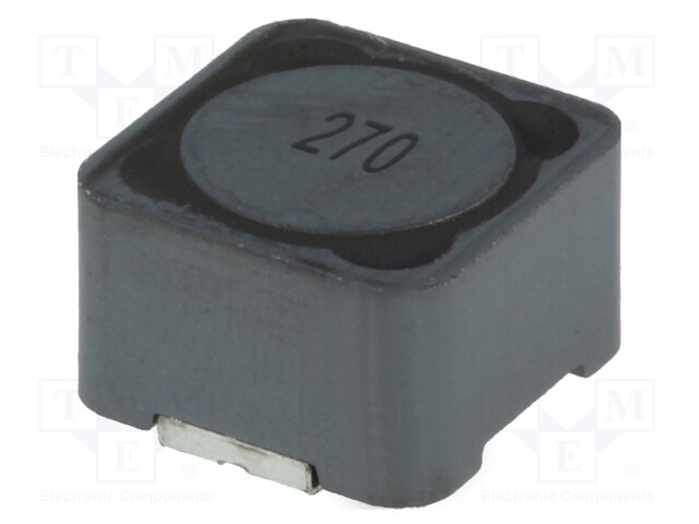 Inductor: wire; SMD; 27uH; 4.2A; 41mΩ; 12x12x8mm; ±20%; -40÷85°C