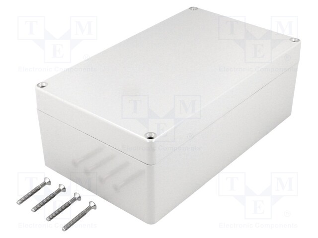 Enclosure: multipurpose; X: 120mm; Y: 200mm; Z: 75mm; aluminium; IP67