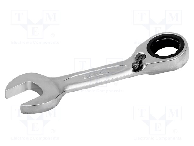 Key; combination spanner,with ratchet; 8mm; Overall len: 90mm