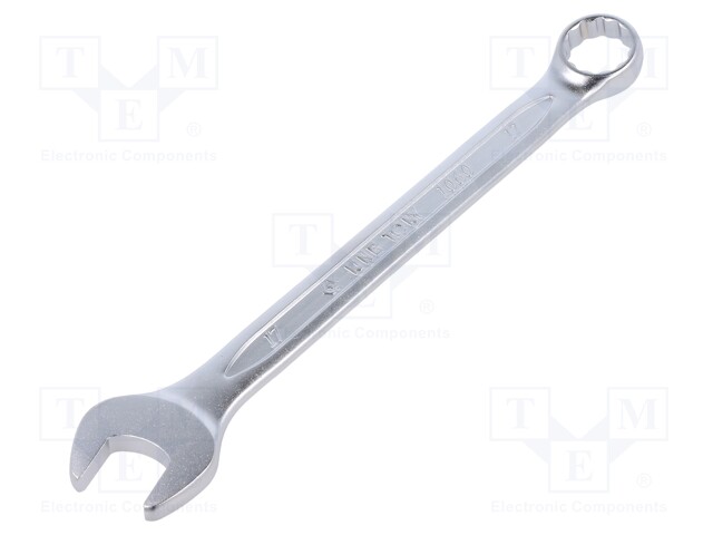 Wrench; combination spanner; 17mm; Chrom-vanadium steel; L: 215mm