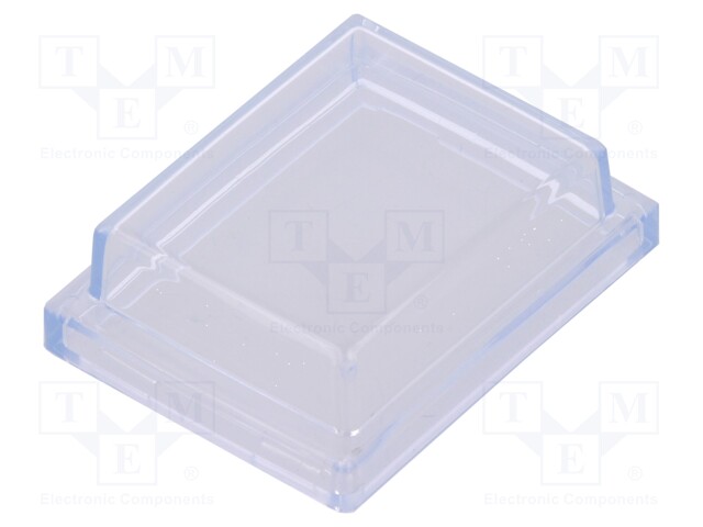 Cover; IP64; Mat: PVC; Shape: rectangular; 36x28x10.6mm