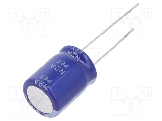 Capacitor: electrolytic; THT; 2200uF; 16VDC; Ø12.5x16mm; ±20%