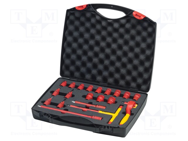 Wrenches set; hexagon keys,insulated,socket spanner; steel