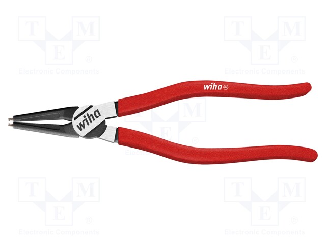 Pliers; internal circlip; Ring: internal; Pliers len: 180mm