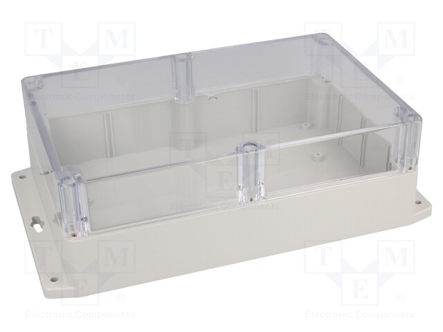Enclosure: multipurpose; X: 146mm; Y: 222mm; Z: 75mm; polycarbonate