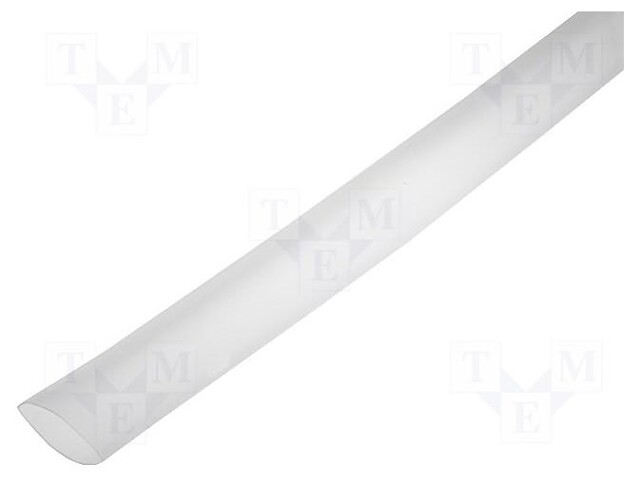 Heat shrink sleeve; glueless; 2: 1; 4.8mm; L: 1m; transparent