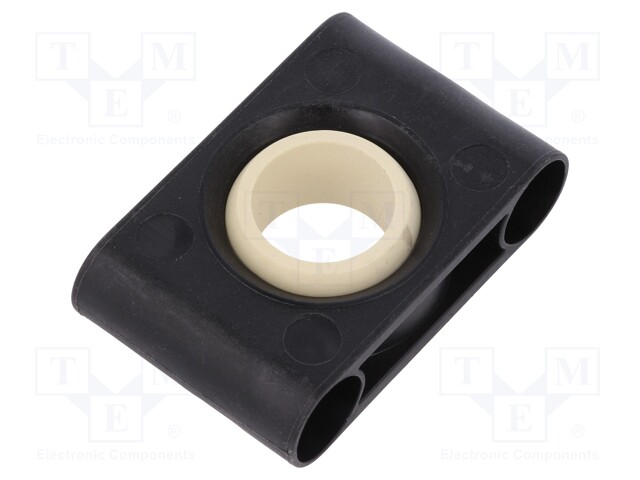 Bearing: pillow block; Øint: 12mm; iglidur® J; lubricant-free