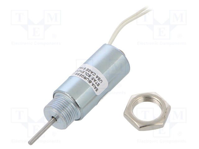 Electromagnet: push; Usup: 12VDC; Power: 4W; Force: 3.2N; 37.41Ω