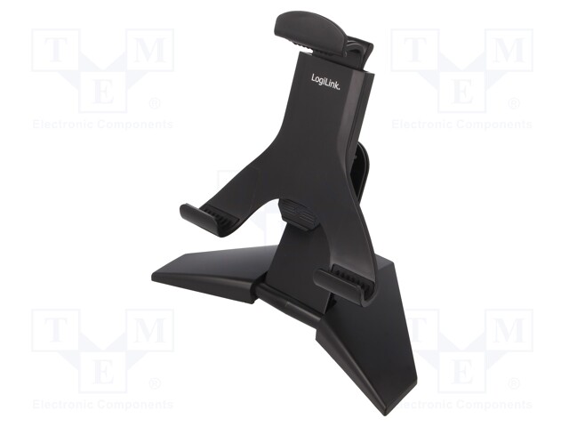 Tablet/smartphone stand; 0.5kg; 7÷11"; black