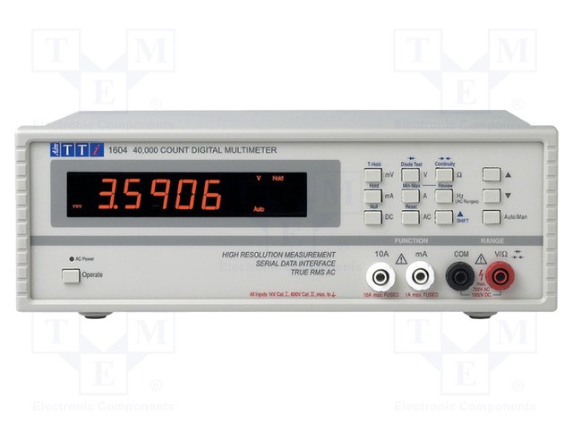 Benchtop multimeter; 4,75-digit LED; 400m÷1000V; VAC: 400m÷750V