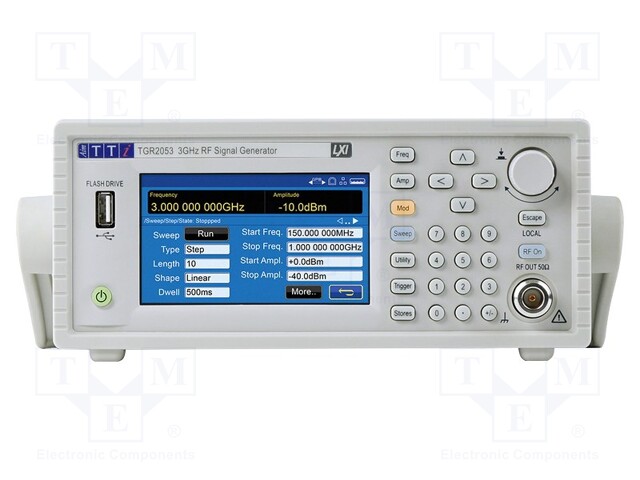 Generator: signal; 150kHz÷1500MHz; TFT 4,3" (480x272); 1.5GHz