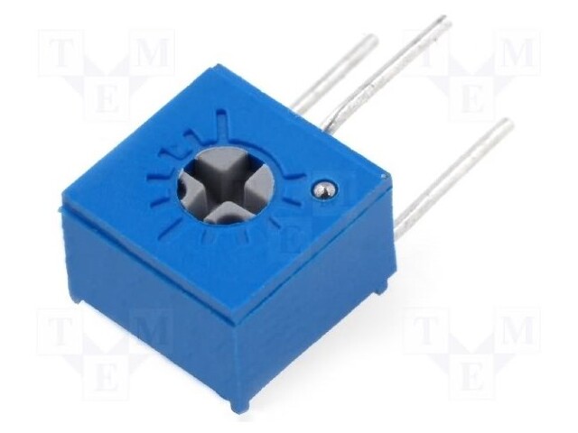 Potentiometer: mounting; single turn,vertical; 10kΩ; 250mW; ±10%