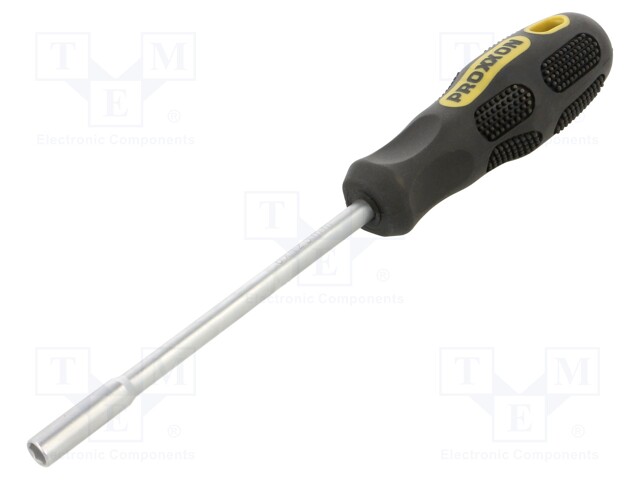 Screwdriver; hex socket; Blade length: 125mm; Overall len: 235mm