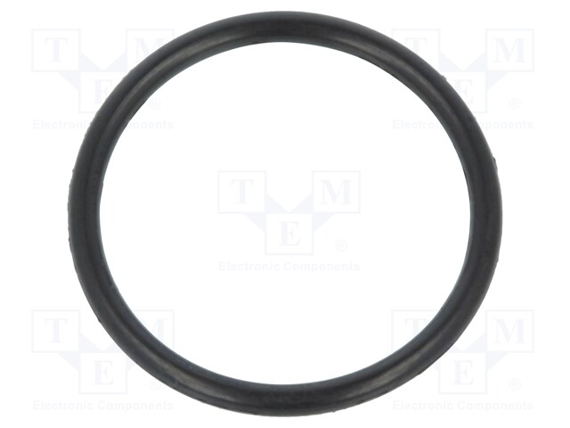 O-ring gasket; NBR; D: 1.5mm; Øint: 17mm; black; -30÷100°C