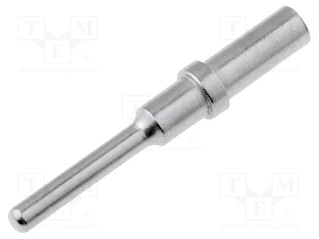 Contact; Size: 16; male; 0.5÷1mm2; nickel plated; crimped; bulk