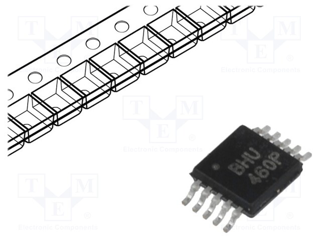 A/D converter; Channels: 3; 16bit; 308sps; 2.7÷5.5V; VSSOP10