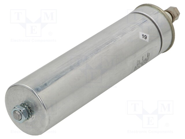 Capacitor: polypropylene; Body dim: Ø65x247mm; 400uF; ±5%; 55A