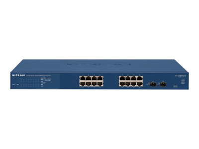 GS716Tv3 — 16-Port Gigabit Ethernet Smart Switch with 2 SFP Ports